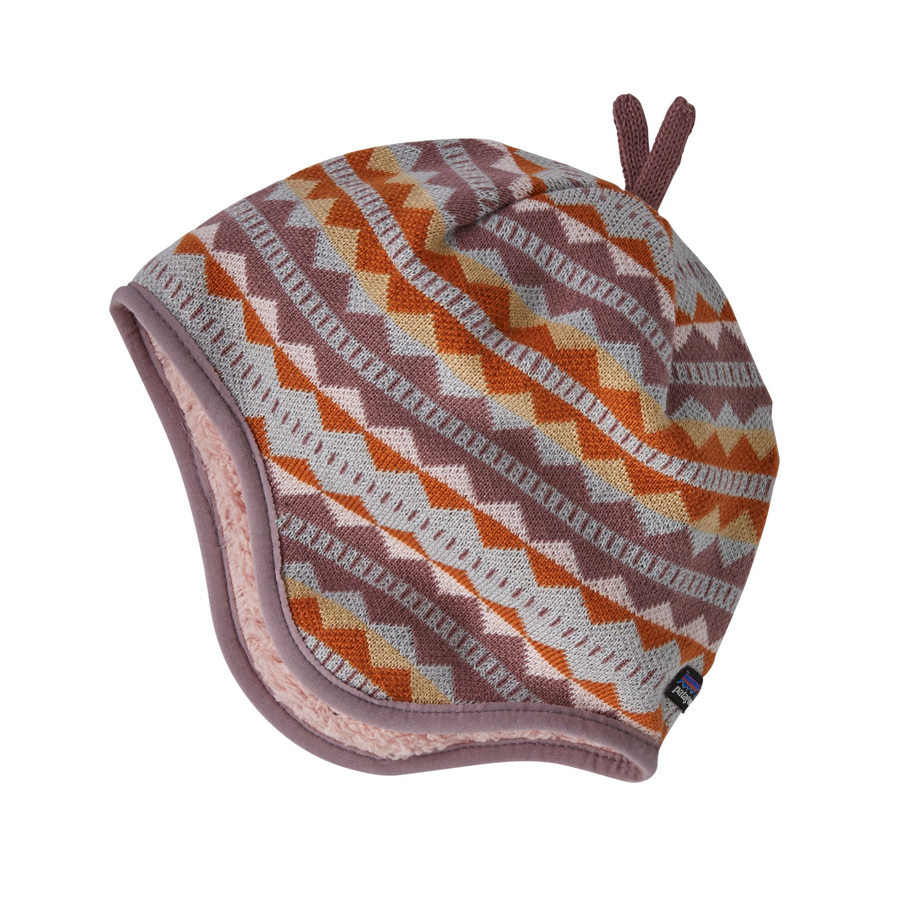 Patagonia Baby Reversible Beanie Diamond Stripe