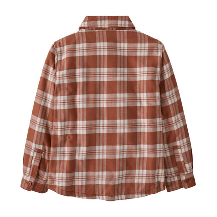 Patagonia Kids' Lightweight Insulated Fjord Jacket Burnished Red