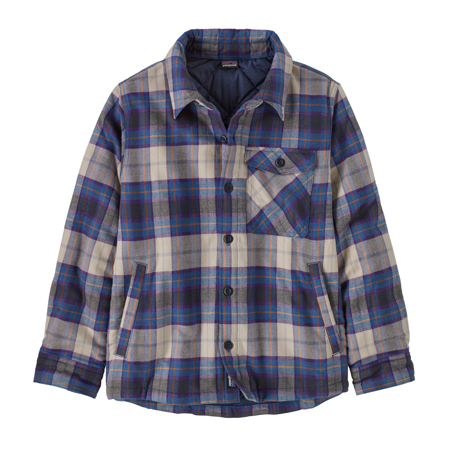 Patagonia Kids' Lightweight Insulated Fjord Jacket Endless Blue