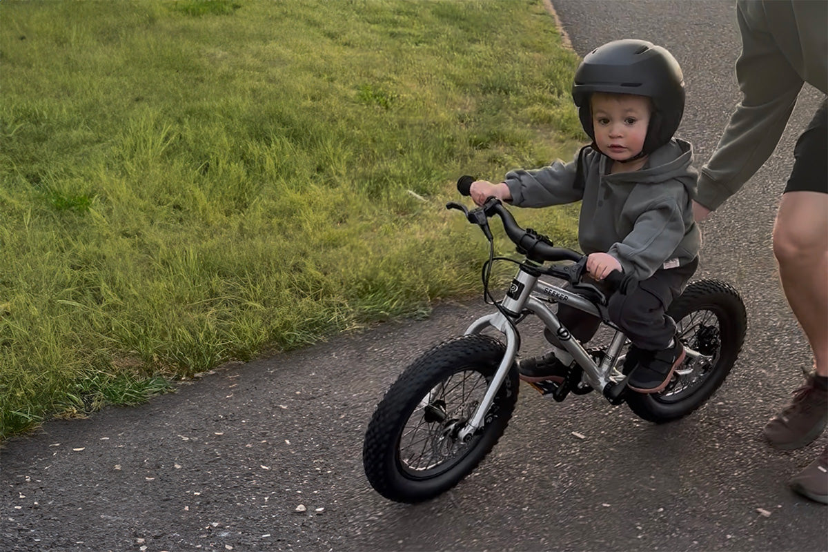 Kayden riding