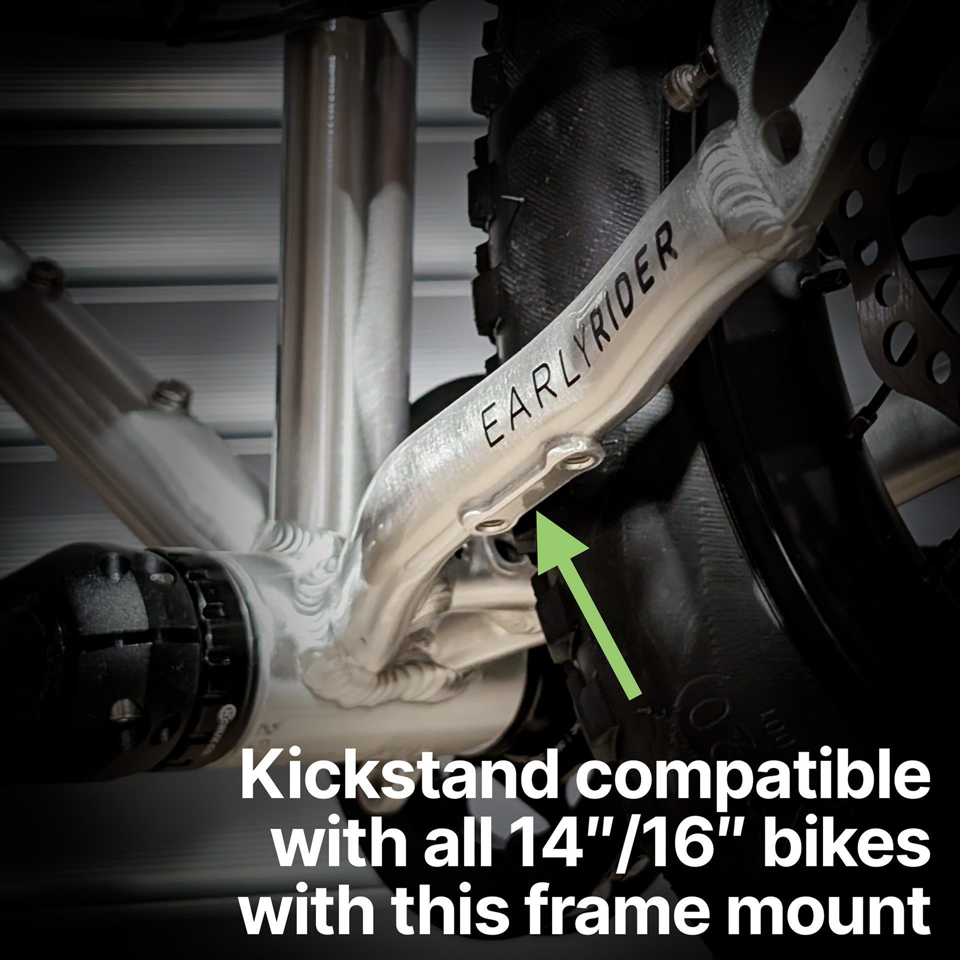 Early Rider 14" / 16" Kickstand Direct Mount