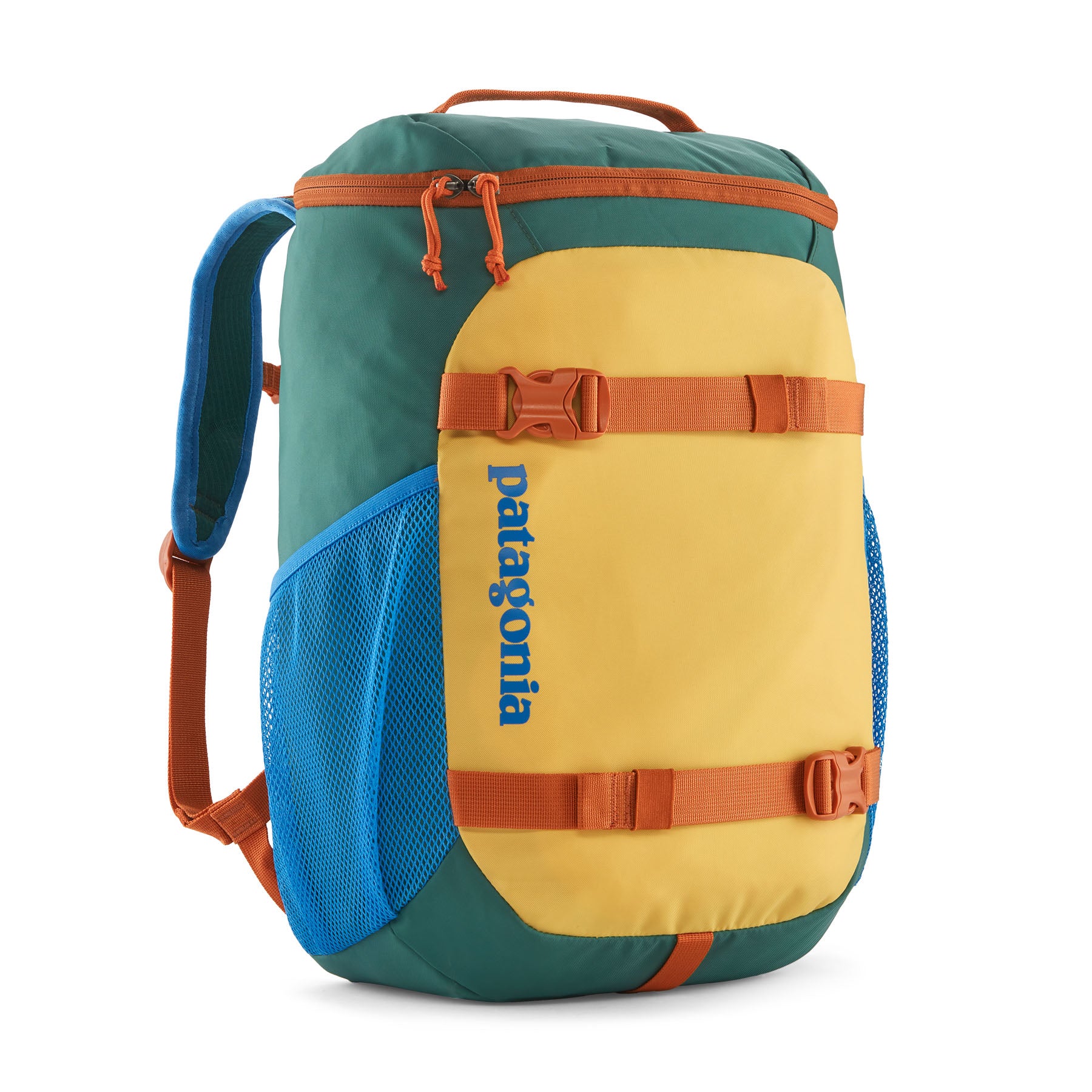 Patagonia Kids' Refugito Daypack 18L Patchwork: Conifer Green