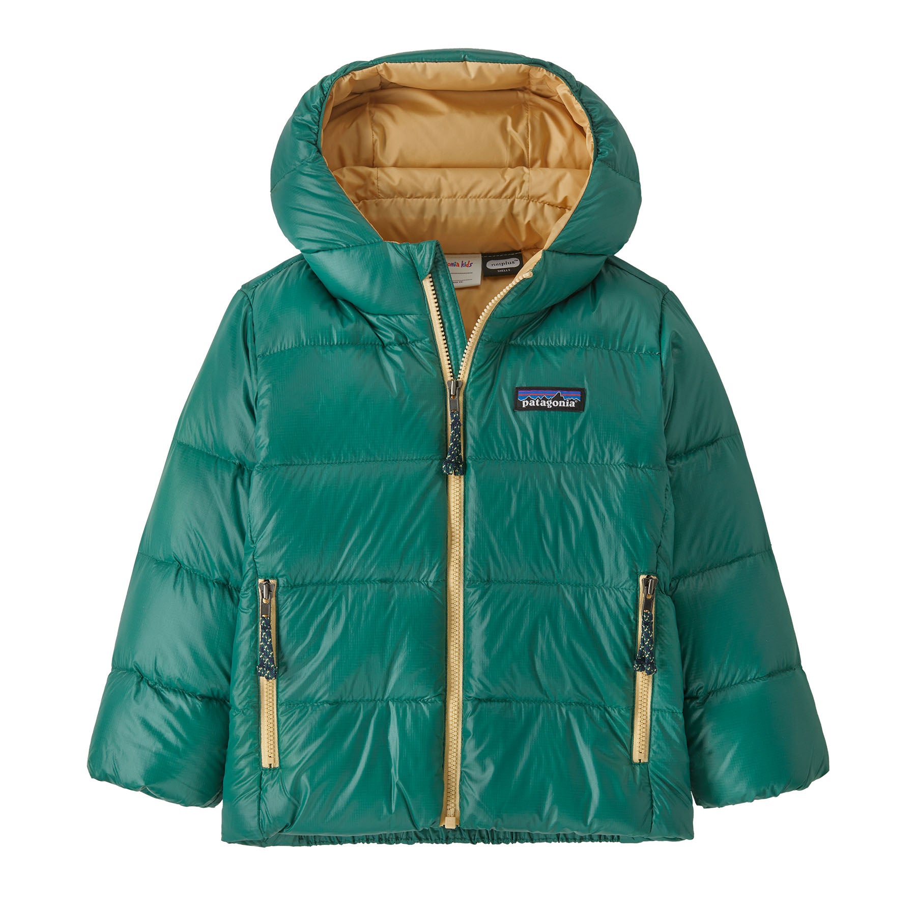 Patagonia Baby Hi-Loft Down Sweater Hoody Conifer Green