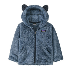 Patagonia Baby Furry Friends Fleece Hoody Utility Blue