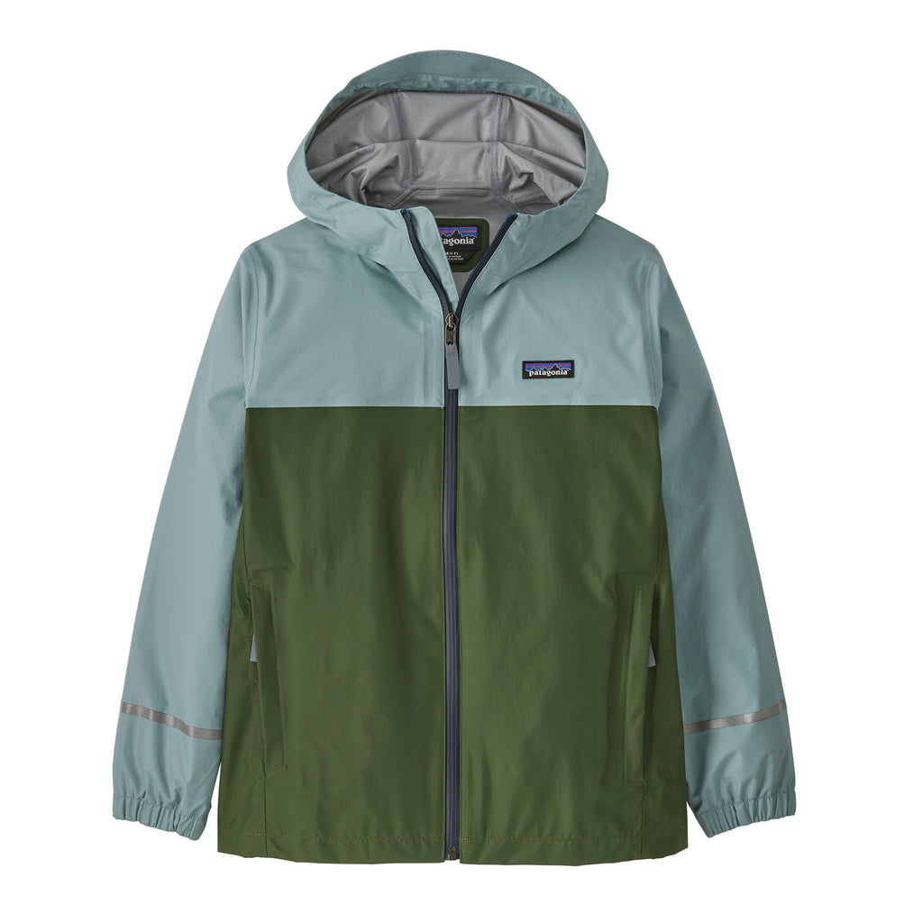 Patagonia Kids' Torrentshell 3L Rain Jacket Thermal Blue