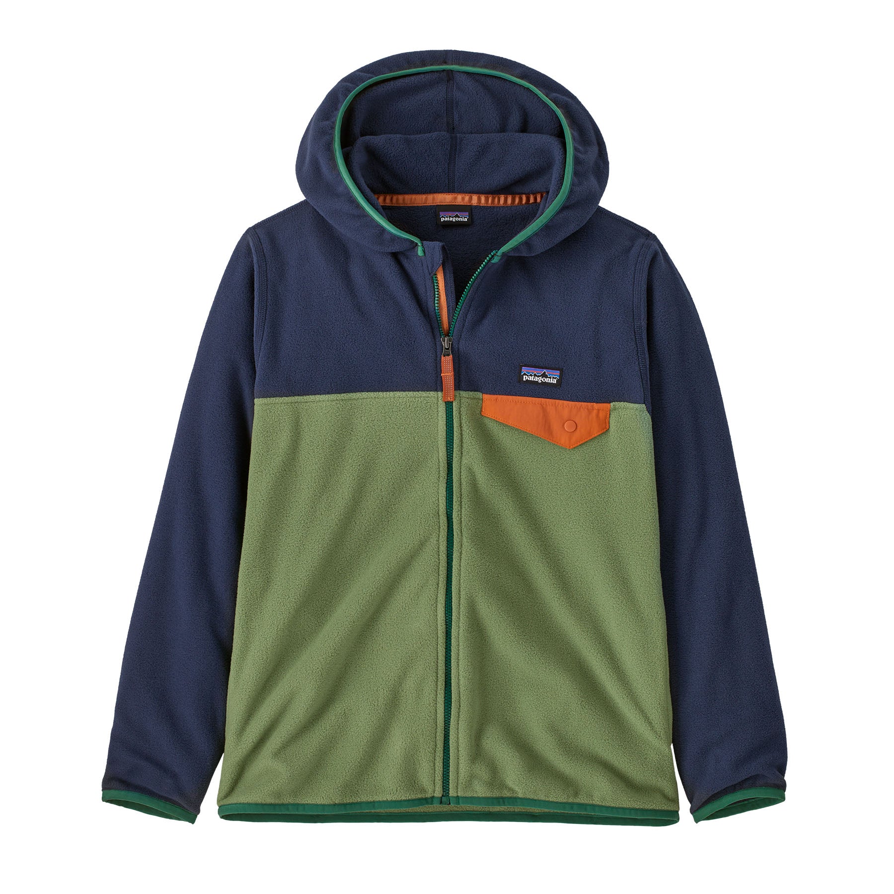 Patagonia Kids' Micro D® Snap-T® Jacket Terrain Green