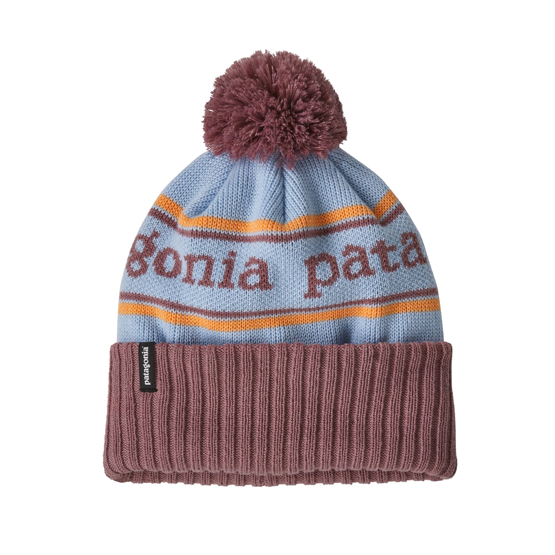 Patagonia Kids' Powder Town Beanie Wispy Green