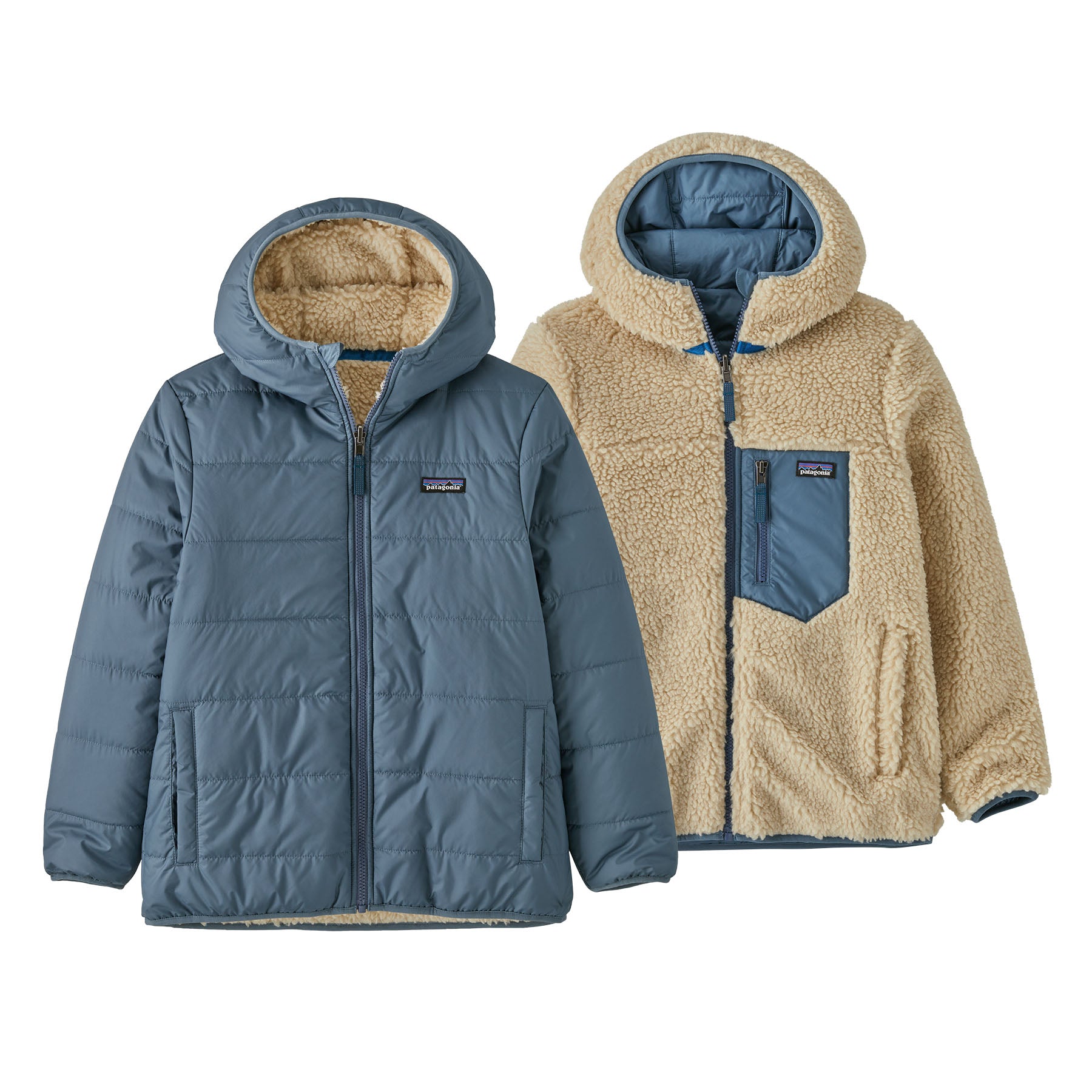 patagonia XS キッズ・リバーシブル・レディ・フレディ・フーディ Kids' Reversible Ready Freddy Hoody – Patagonia Worn Wear®
