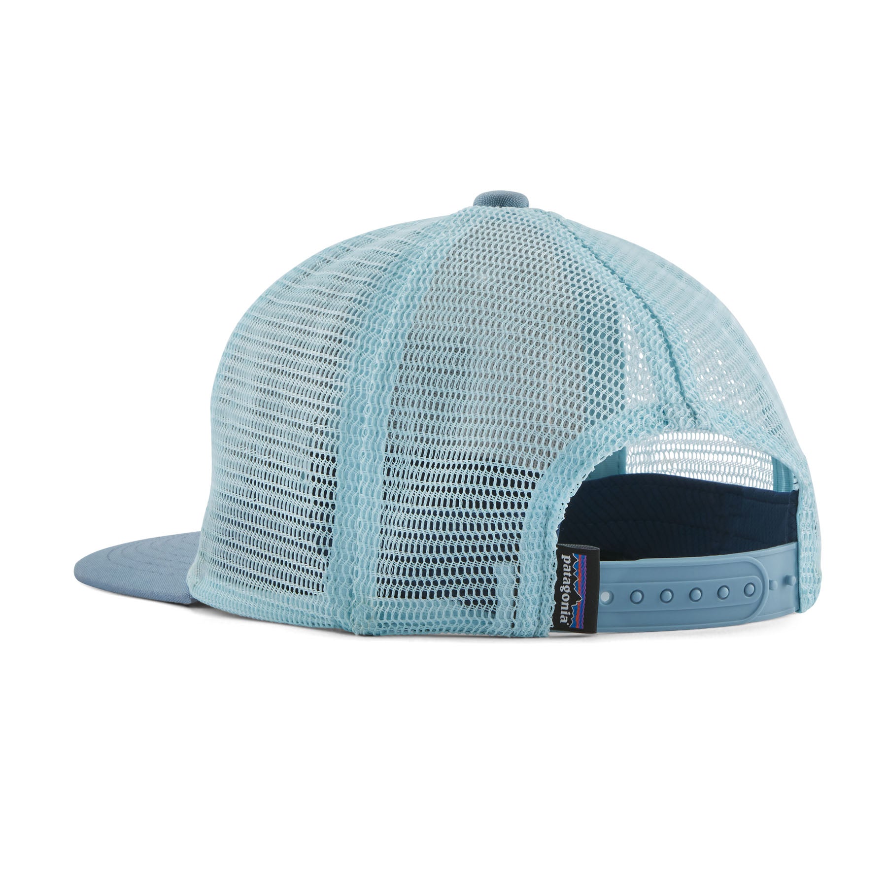 Patagonia Kids' Trucker Hat Ridge Rise Stripe: Light Plume Grey