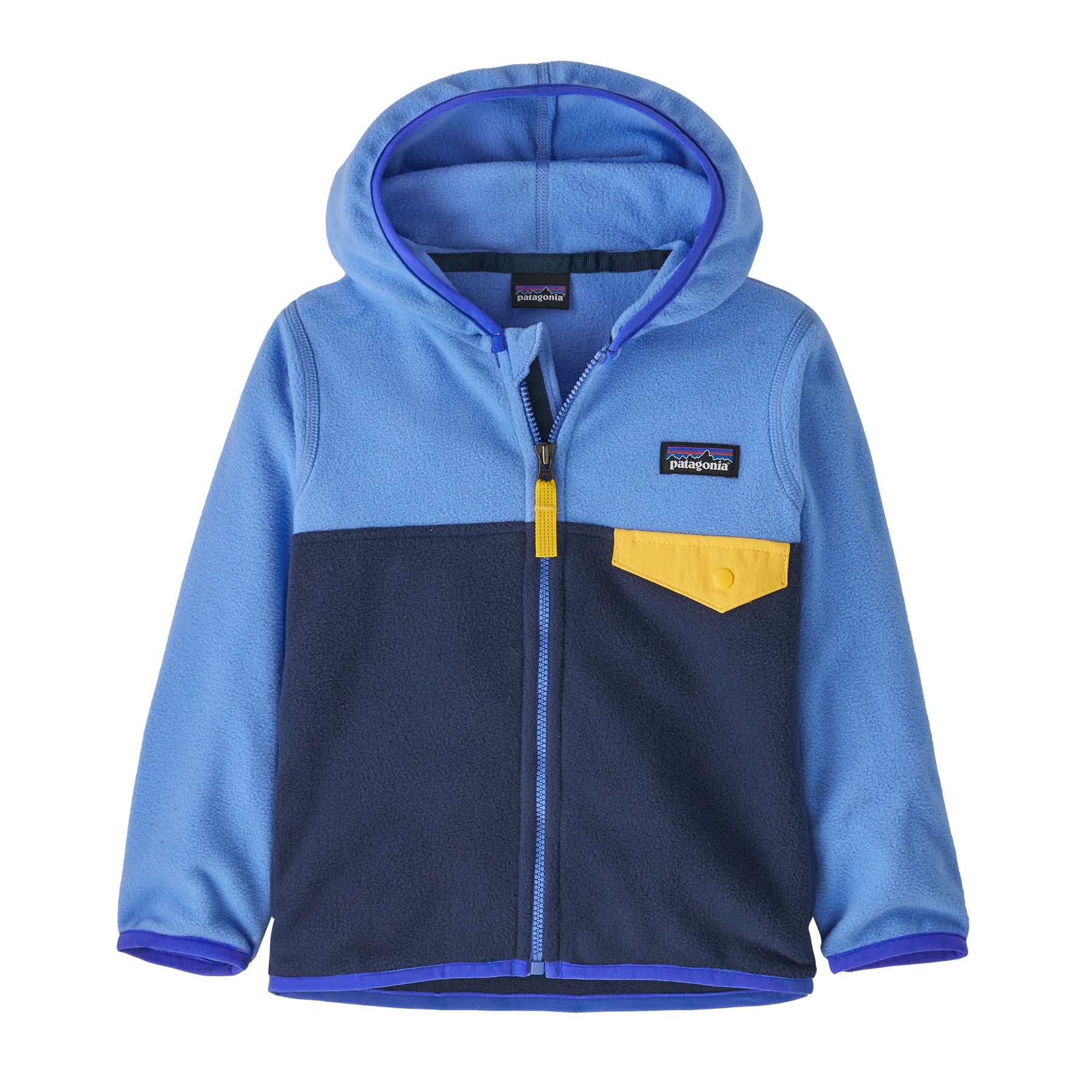 Patagonia Baby Micro D™ Snap-T® Jacket New Navy w/Abundant Blue