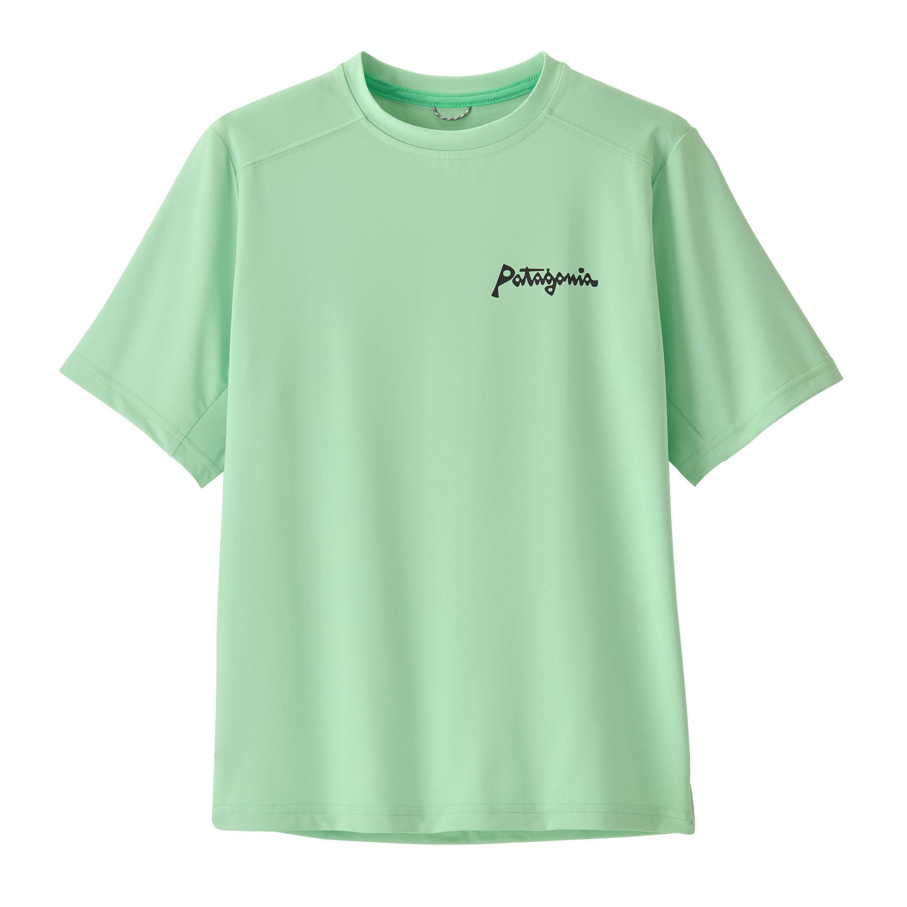 Patagonia Capilene® Silkweight T-Shirt Little Fish: Rinsed Green