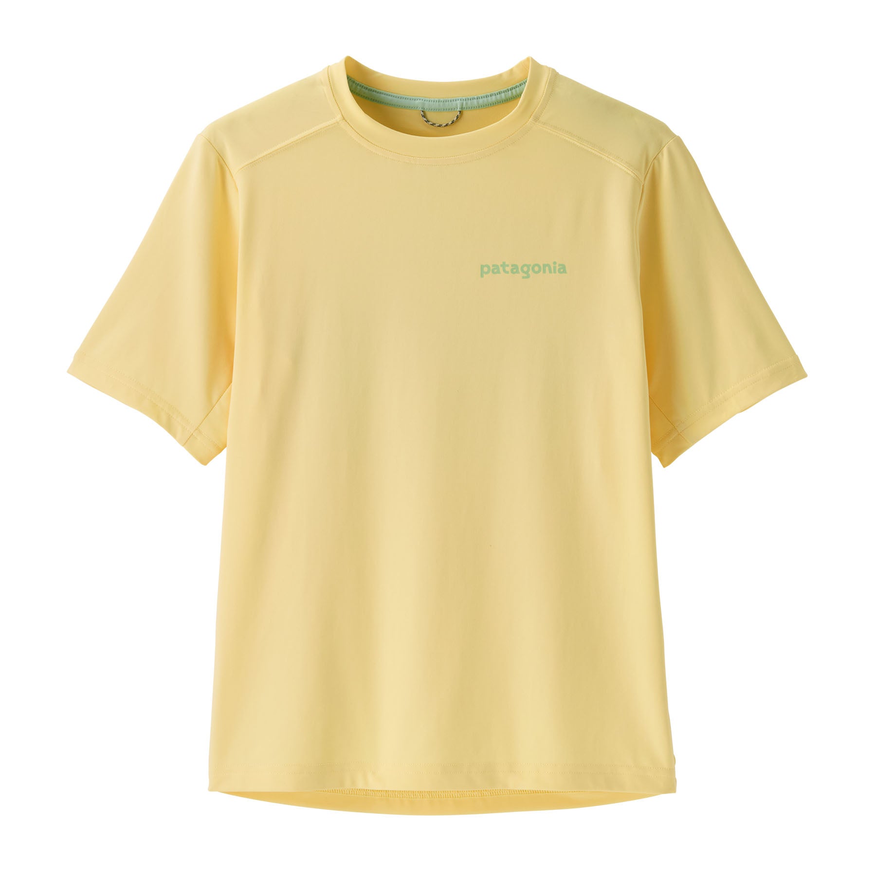 Patagonia Capilene® Silkweight T-Shirt Ridge Rise Moonlight: Buttercup Yellow