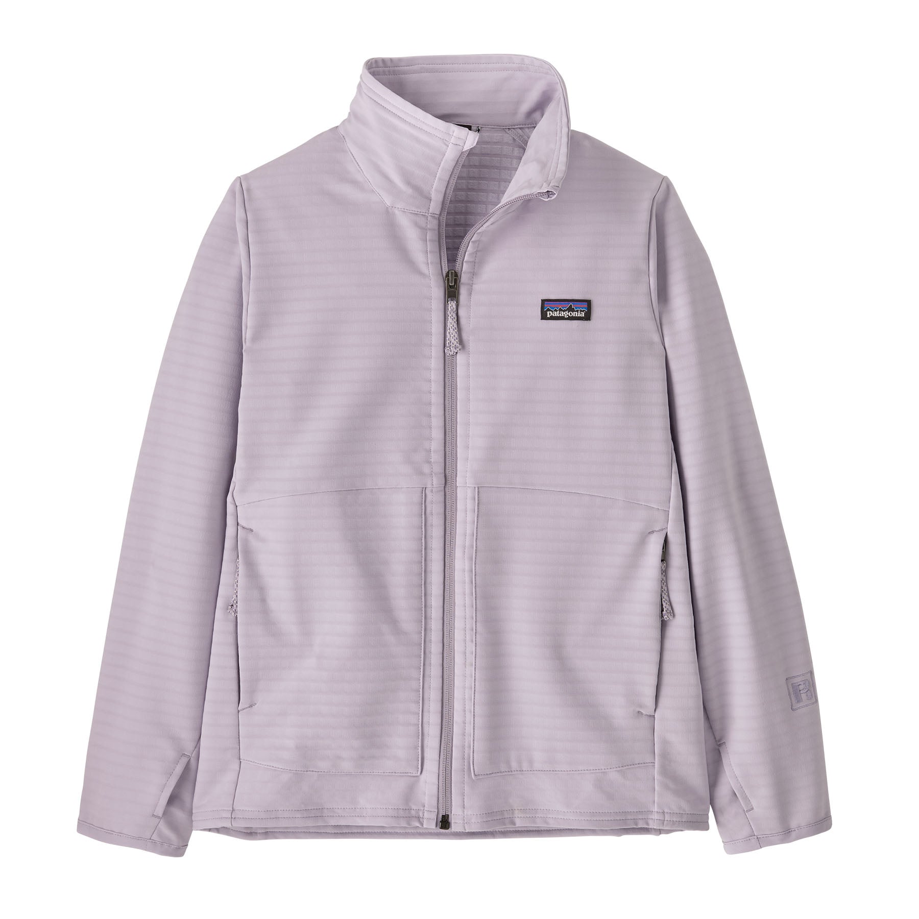 Patagonia Kids' R1® TechFace Jacket Foxglove Purple