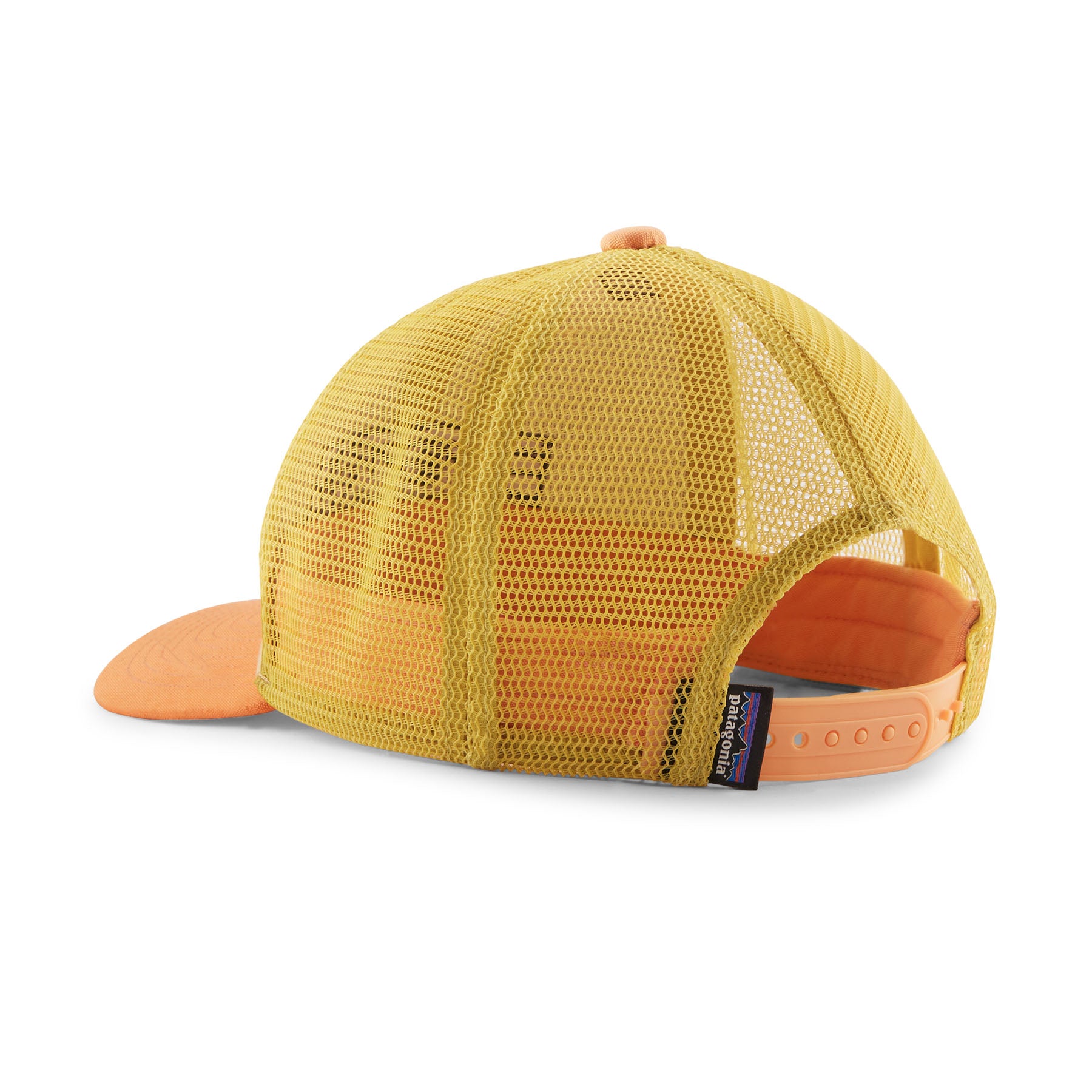 Patagonia Kids' Trucker Hat Boardshort Logo Tones: Buttercup Yellow