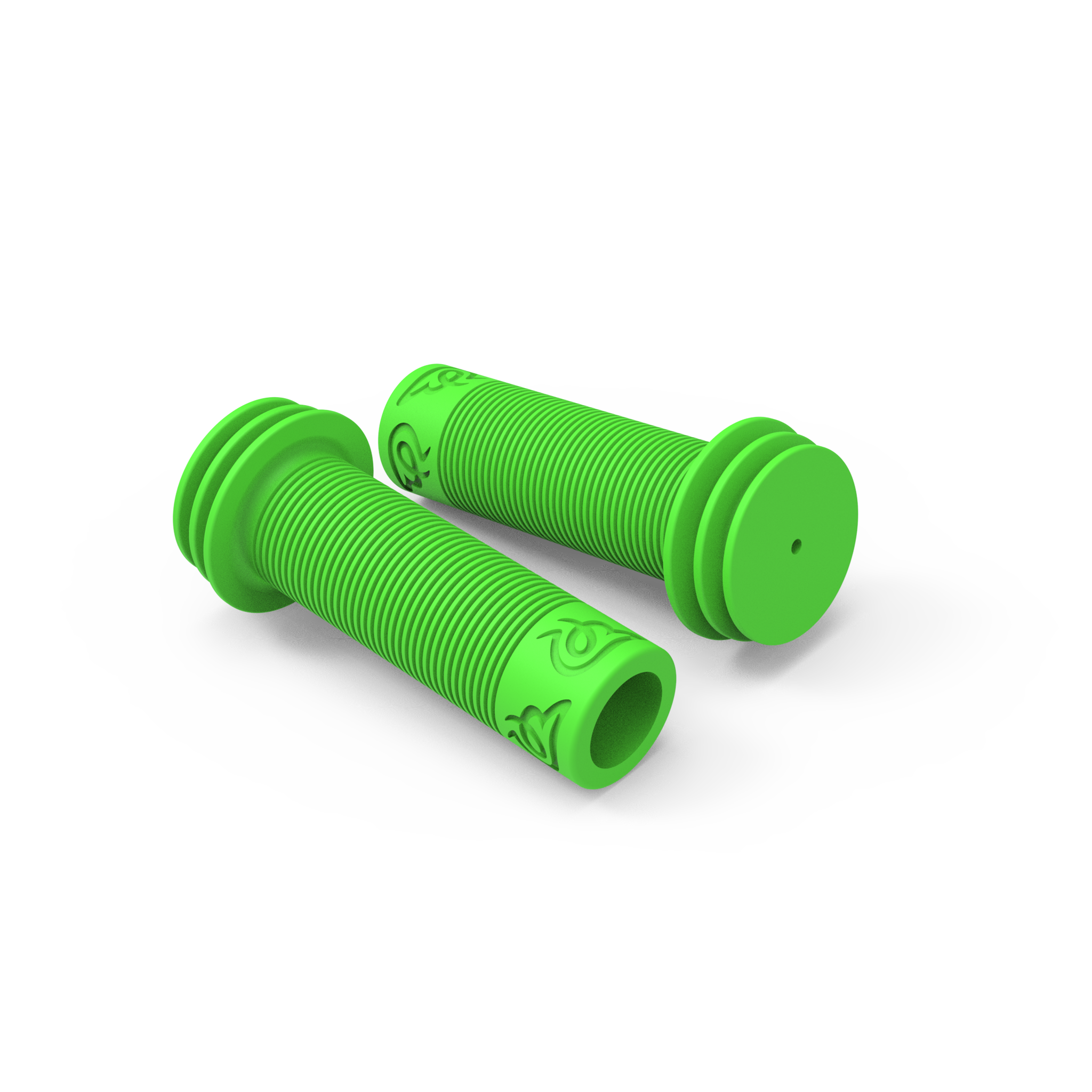 ER Handlebar grips - 100MM - Green