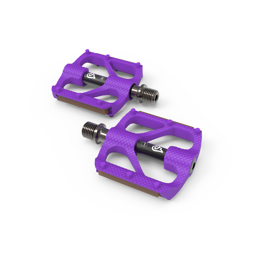 Early Rider P1 Resin Platform Pedals Purple Early Rider